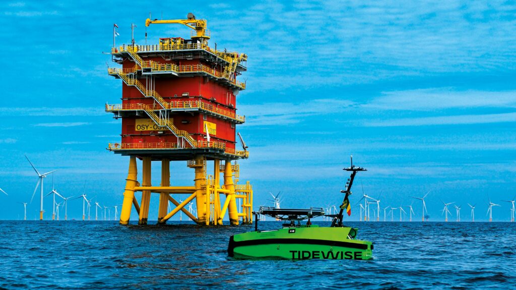 Brazil’s surging market for inspecting maritime oil, gas and wind power facilities motivated the founding of TideWise and the creation of the USV Tupan