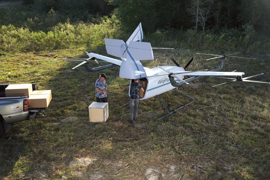 Aergility deploying the Altis in humanitarian and military resupply mission and commercial logistics in regions lacking secure rail or road networks