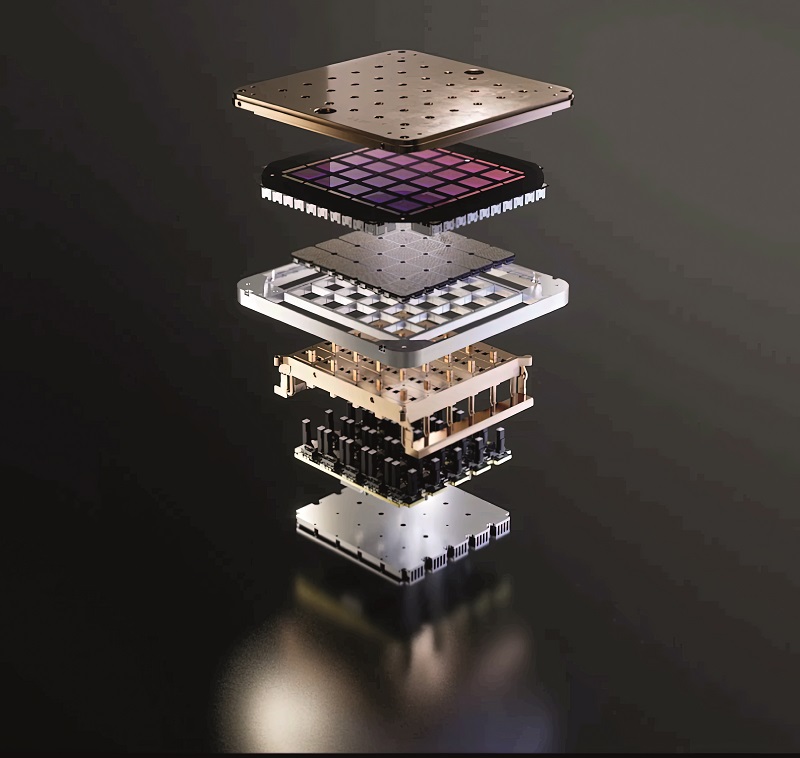 This custom processor has been developed for AI framework training in a supercomputer