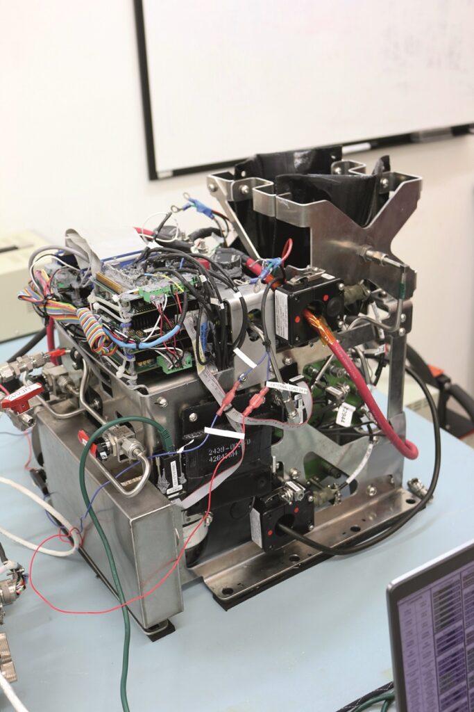 Infinity's NASA-funded Advance Modular Power and Energy System, which operated successfully aboard Blue Origin's New Shepard-23 sub orbital mission