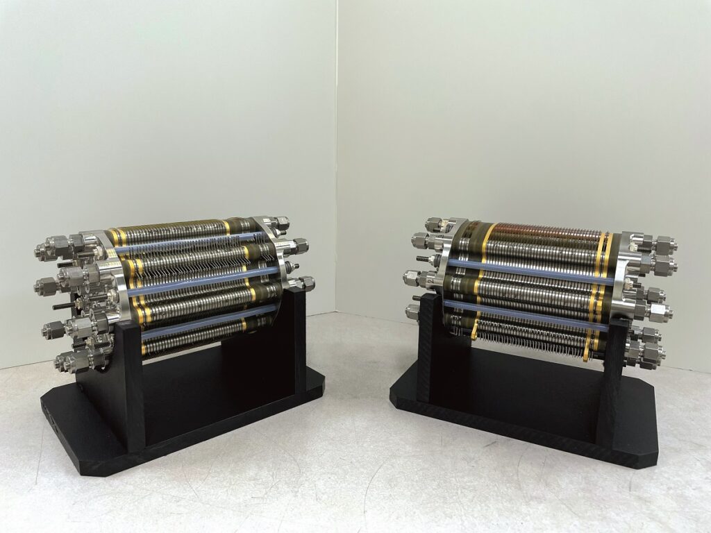 for many years, infinity fuel cell and hydrogen has developed highly customised PEMFC systems in small quantities for uncrewed space and naval systems, and is now transitioning towards batch production of families of its products