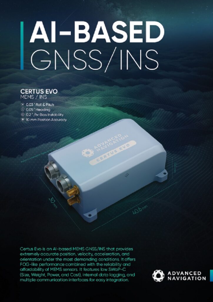 Advanced-Navigation - AI based gnss -ins