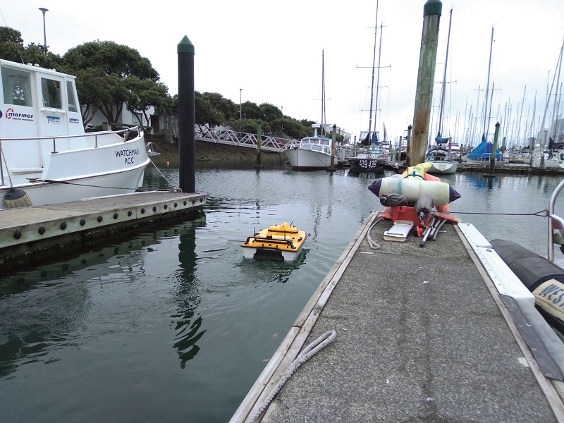 Among NXInnovation’s customers is Westhaven Marina, the largest of its kind in New Zealand, which used the Enviro 100 for more than a year to clean near piers and other areas