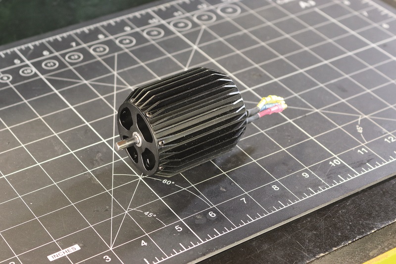 At present, power comes from a 400 W BLDC electric motor, although a 2.4 kW motor is lined up for the next version of the USV