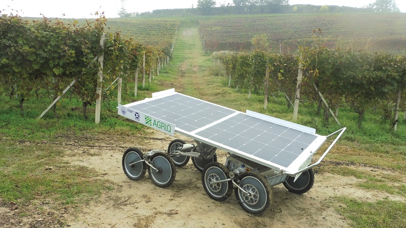 Crystalline silicon cells are increasingly affordable, and hence cost-effective for UGVs where maximising efficiency to weight is not required (Courtesy of Solbian)