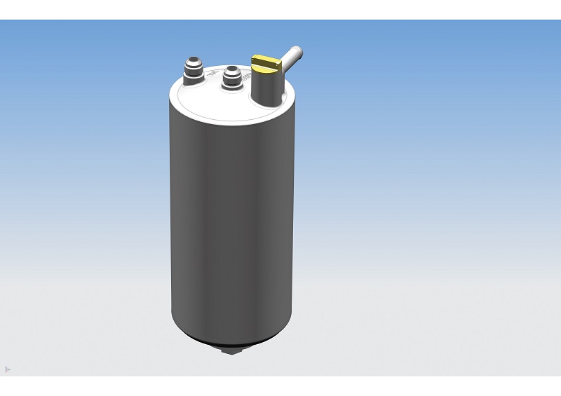 Developing a dry sump was key to enabling the L 2400 DX to be used in vectored thrust applications, in which the engine had to be inclined and the use of a wet sump became untenable