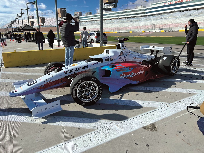 Indy Autonomous Challenge – one of the AV-21 autonomous racecars
