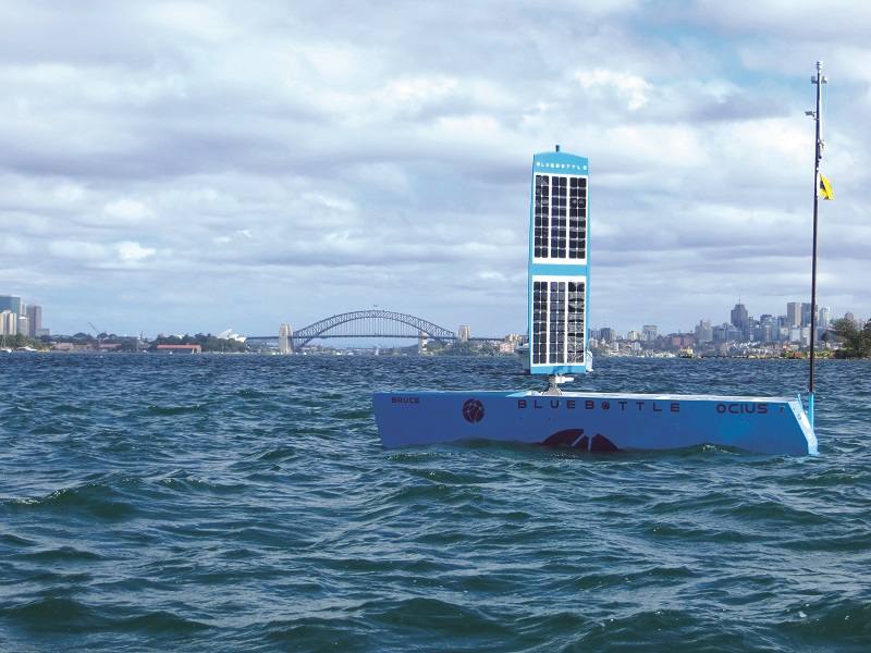 More and more USVs integrate crystalline silicon solar panels, partially because of the material’s high moisture resistance among PV materials (Courtesy of Solbian)