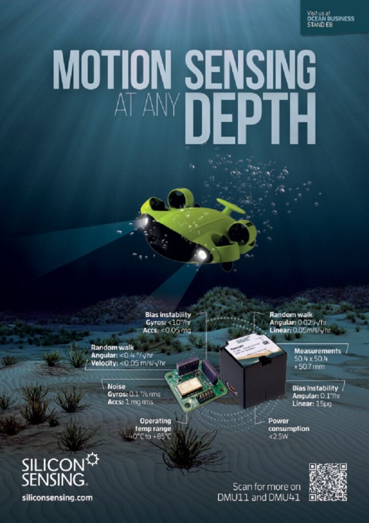 Silicon Sensing - motion sensing at any depth
