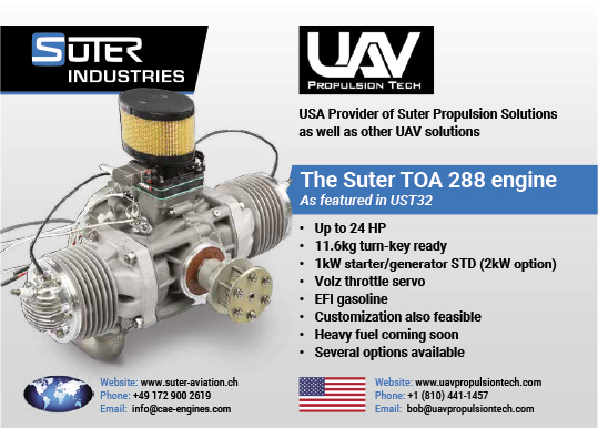 Suter industries-USA providers of suter propulsion solutions as well as other uav solutions