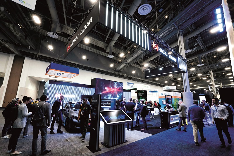 Hesai Debuts Fully Solid-State Lidar FT120 at CES 2023