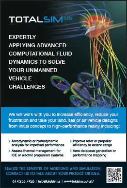 Totalsim-expertly applying advanced computational fluid dynamics to solve your unmanned vehicle challenges