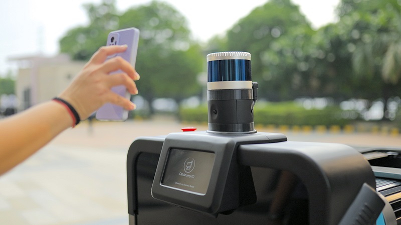 A long-term contract has been signed with Ouster for the supply of the Ottobot’s 3D Lidar units