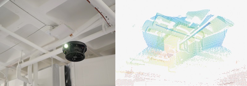 A photonic mixer device lidar enablse highly accurate point clouds with minimal SWaP requirements