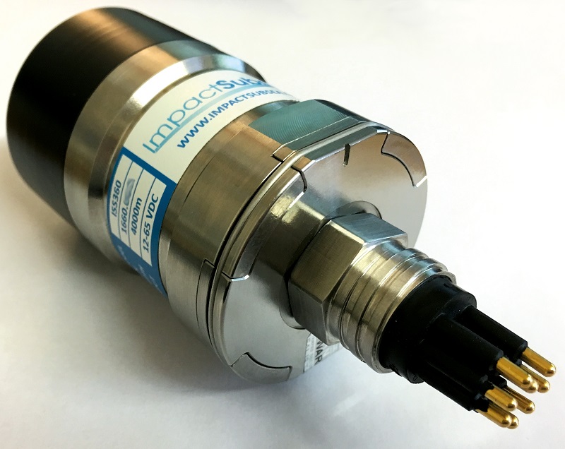 Highly SWaP-optimised imaging sonars areincreasingly used as forward-looking obstacle avoidance sensors in UUVs (Courtesy of Impact Subsea)