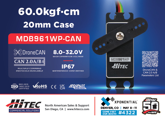Hitec 60.0kgf-cm 20mm case