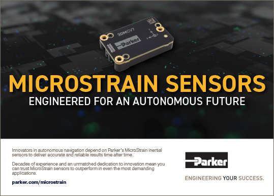 Parker microstrain sensors engineered for an autonomous future
