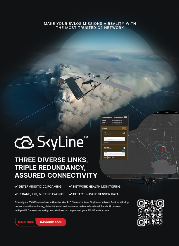 Skyline three diverse links, triple redundancy, assured connectivity
