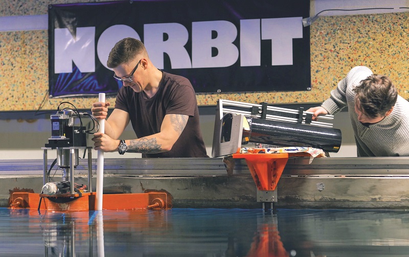 Testing and improving sonars for longer MTBFs will be critical as UUVs are increasingly adopted as resident systems for subsea infrastructure maintenance (Courtesy of Norbit)