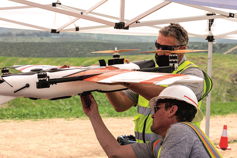 The Sentaero can carry a range of sensors including methane-detecting laser spectroscopy systems (Images courtesy of Censys)
