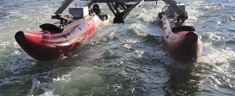 The pontoons beneath the ball joints are typically made from a Nylon fabric, with a polyurethane exterior and a UV-resistant coating