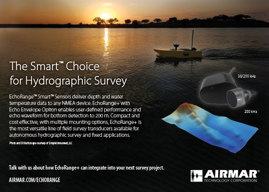 airmar the smart choice for hydrographic survey