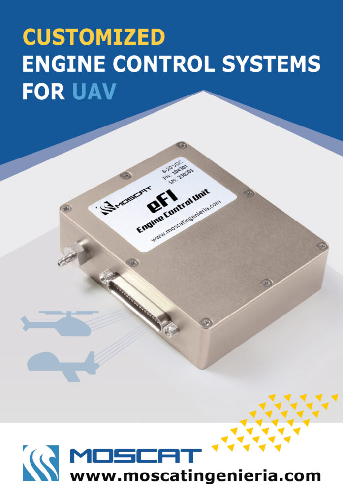 moscat engine control system for uav
