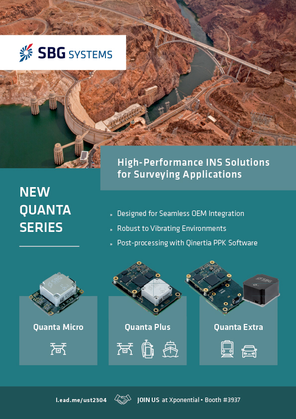 sbg systems high-performance ins solutions for surveying applications