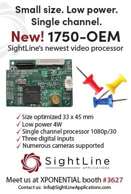 sightline small size low power single channel ner 1750-oem newest video processor