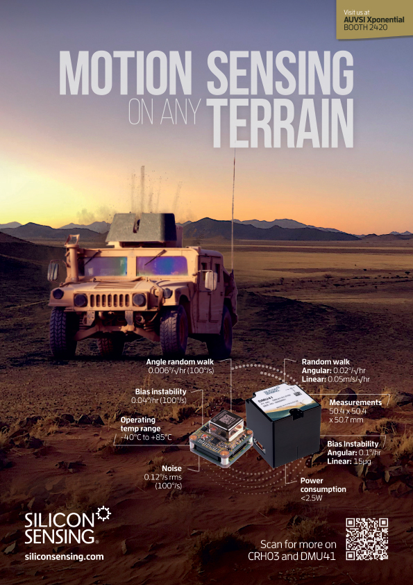 silicon sensing motion sensing on any terrain