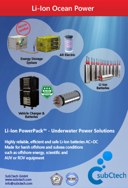 subtech li-ion powerpack underwater power solutions