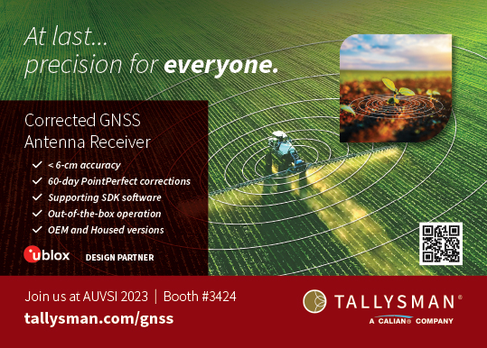 tallysman corrected gnss antenna receiver