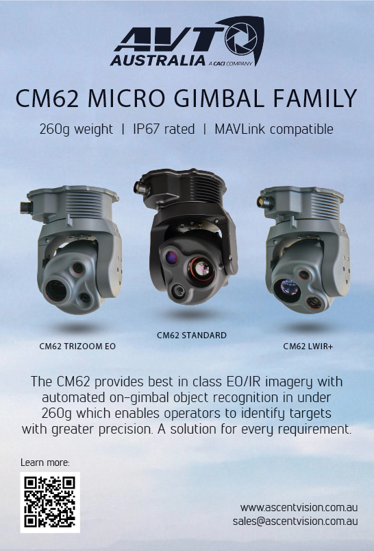 AVT australia cm2 micro gimbal family