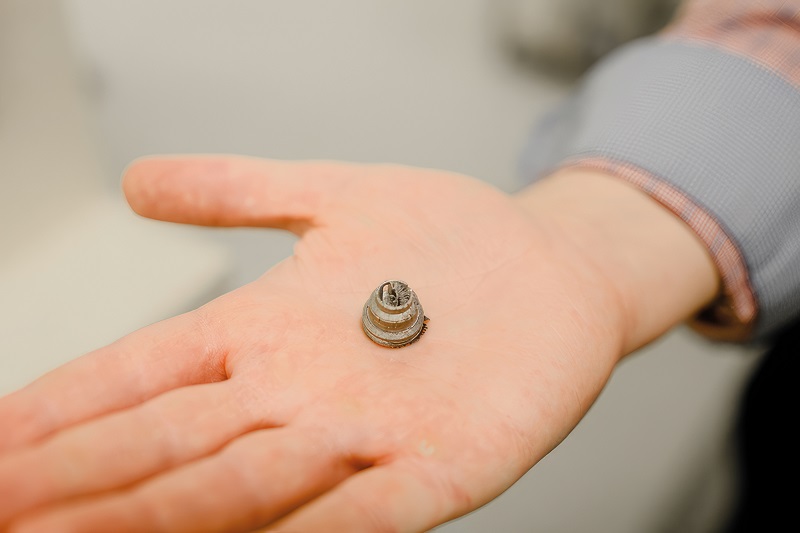 Additive manufacturing allows reductions in the size of motor magnets (Courtesy of MIT)