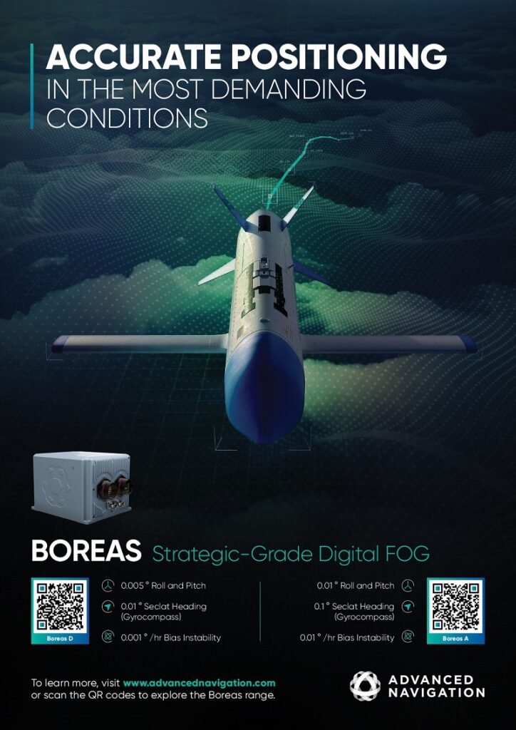 Advanced Navigation accurate positioning in the most demanding conditions