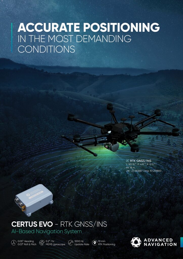 Advanced navigation accurate positioning in the most demanding conditions