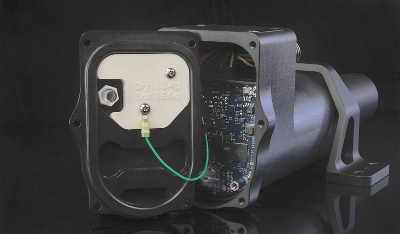 Advances in servo ruggedisation include the use of a custom injection-moulded desiccant block close to the electronics and electrics to adsorb moisture over long periods (Courtesy of Ultra Motion)