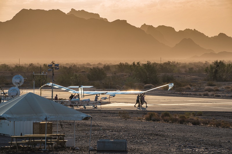 After many years of testing and maturing, the Zephyr is being commercialised for persistent comms, relaying and other services from the stratosphere (Courtesy of Airbus)