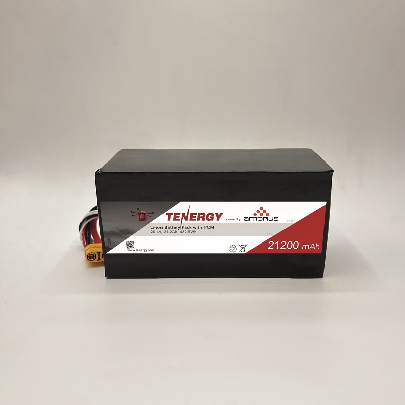 Amprius’ battery pack, co-developed with Tenergy