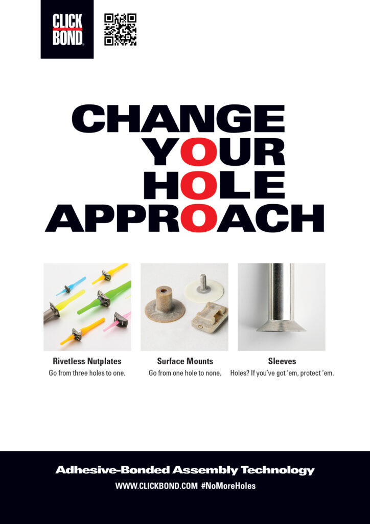 Clickbond change your hole approach