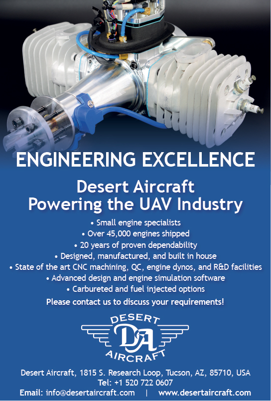 Desert Aircraft engineering excellence powering the uav industry