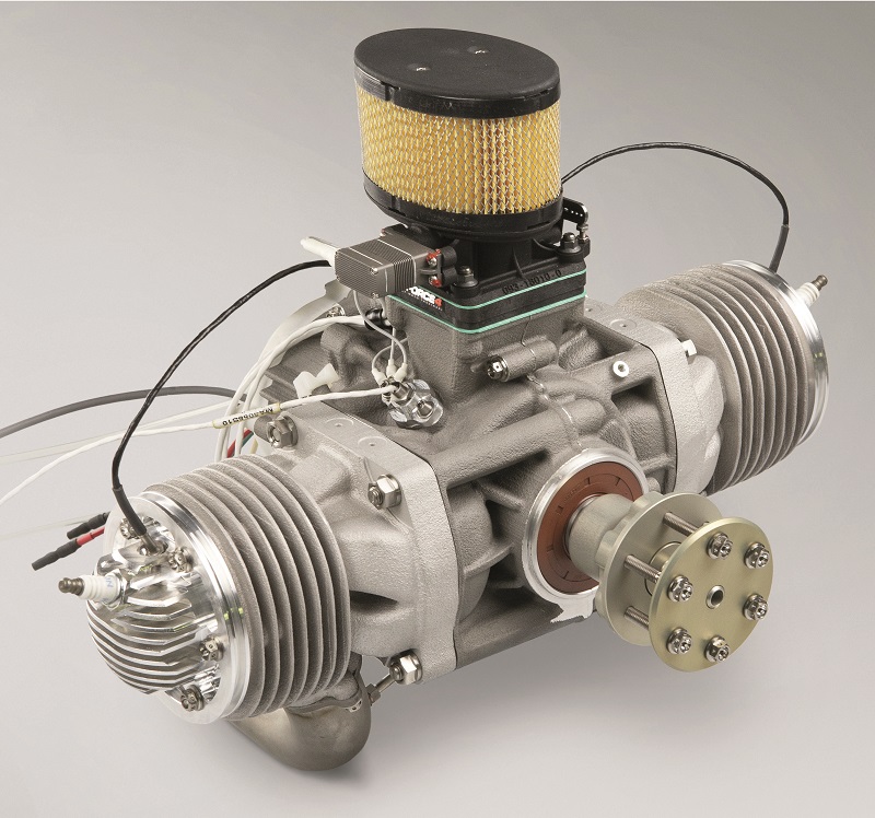 Dufour chose the TOA-288 engine as its range extender for its FAA certification and its high power-to-weight ratio (Courtesy of Suter Industries)