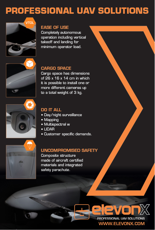 Elevon professional uav solutions
