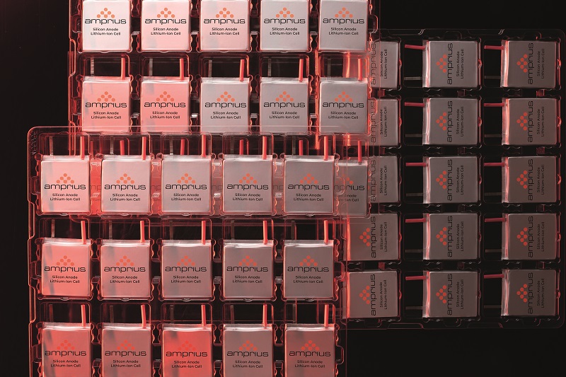Energy storage relies on Amprius’ prismatic silicon nanowire anode cells, with AALTO set to start integrating the company’s 500 Whkg cells in the future (Courtesy of Amprius)