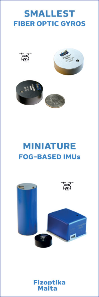 Fitzoptika smallest fiber optic gyros miniature fog-based IMUs