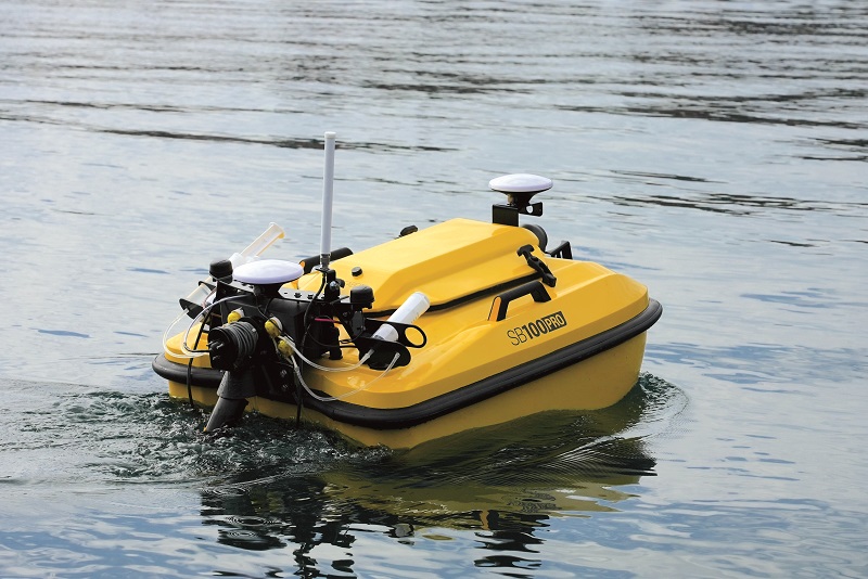 Harbour authorities also prize data-gathering, including 3D underwater maps of their ports and water sampling tools (as shown here) to assess conditions for biodiversity