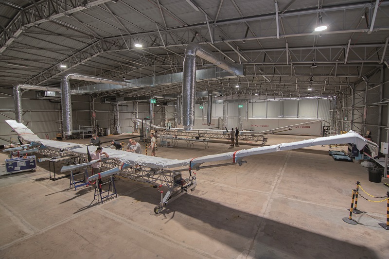 Internal components are largely span-loaded along the Z8’s wings, with comparatively little componentry in the fuselage