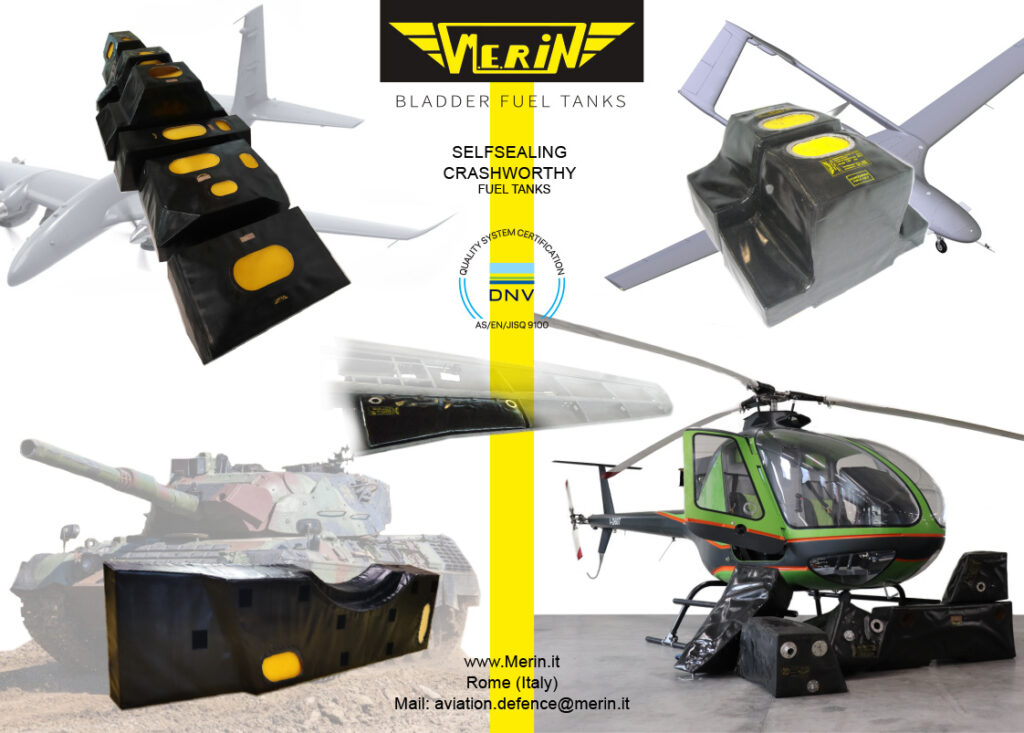 Merin badder fuel tanks self sealing crashworthy fuel tanks