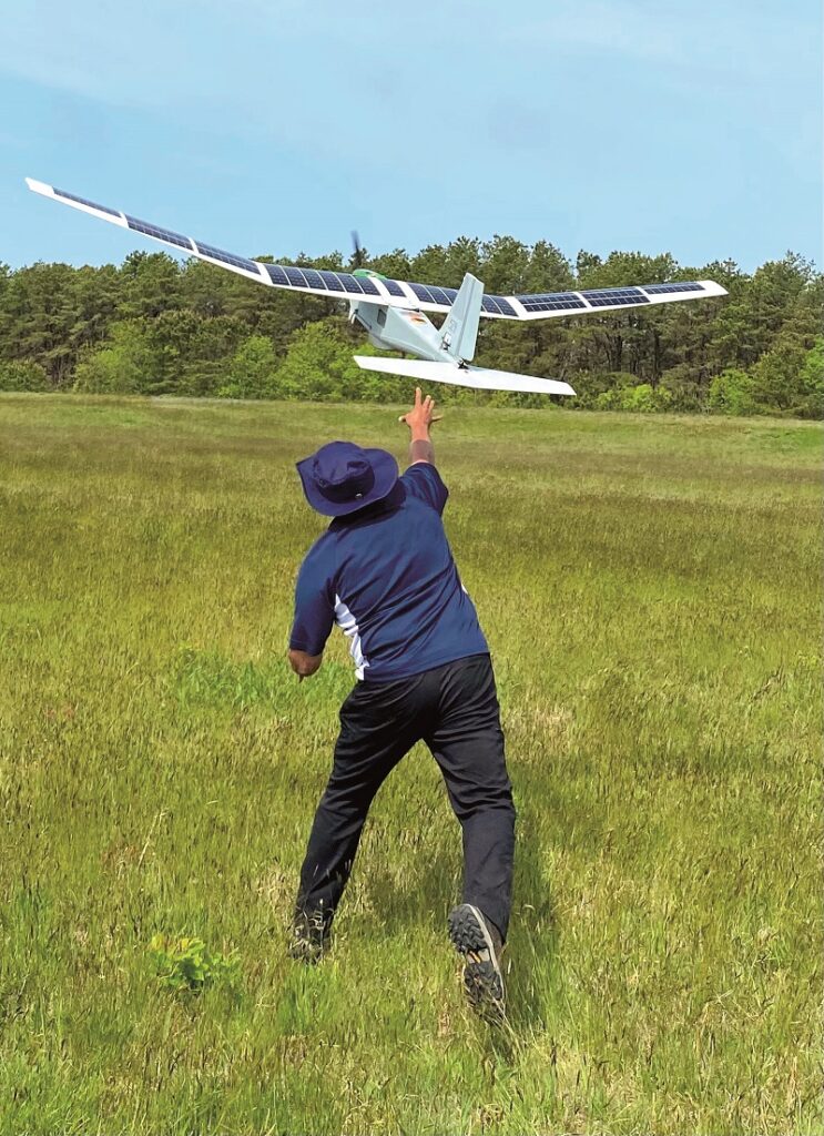 Microlink’s AeroVironment Puma AE is motivating some companies to retrofit their own UAVs with solar cells