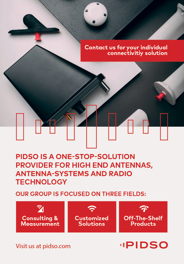 Pidso one stop solution provider for high end antennas